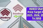 HUDCO Share Price Target For 2025, 2026, 2030 To 2050